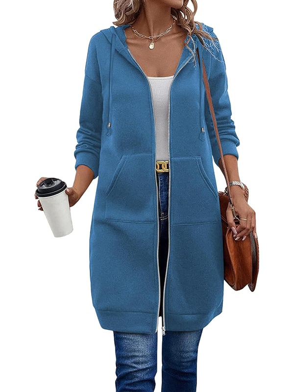 ⏳Time-limited Special⏰Women Casual Zip up Fleece Hoodies
