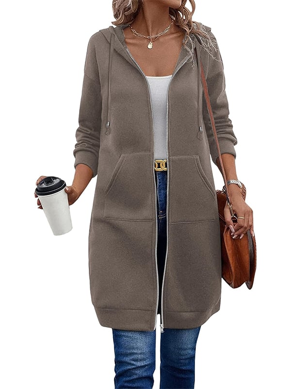 ⏳Time-limited Special⏰Women Casual Zip up Fleece Hoodies