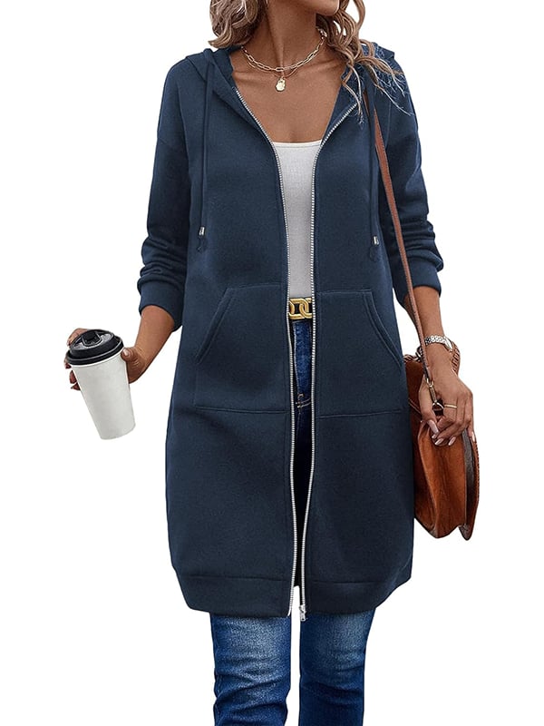 ⏳Time-limited Special⏰Women Casual Zip up Fleece Hoodies