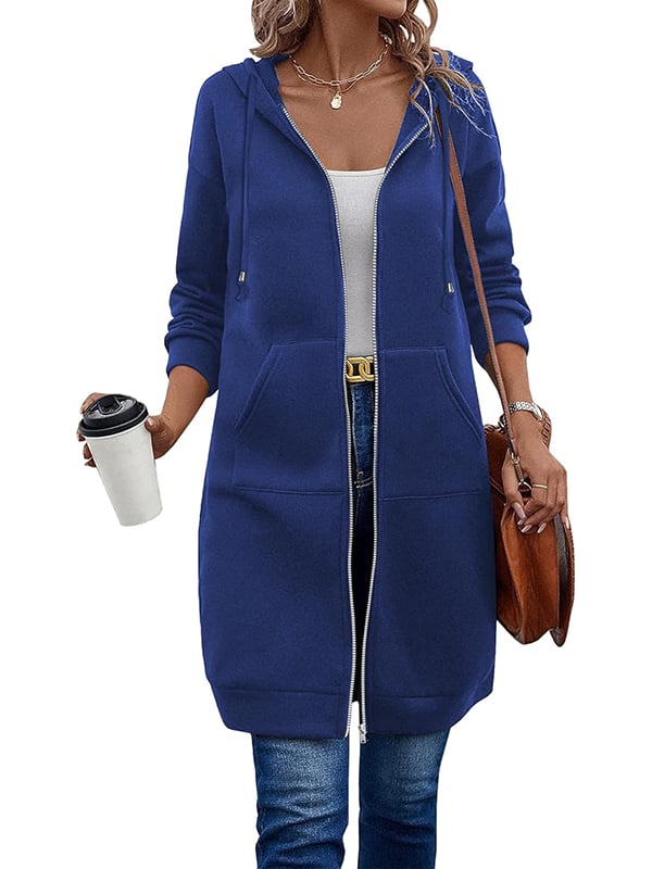 ⏳Time-limited Special⏰Women Casual Zip up Fleece Hoodies