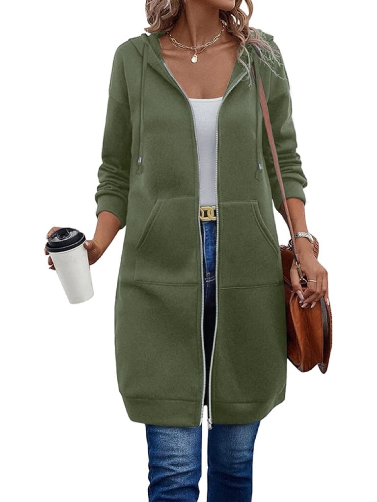 ⏳Time-limited Special⏰Women Casual Zip up Fleece Hoodies