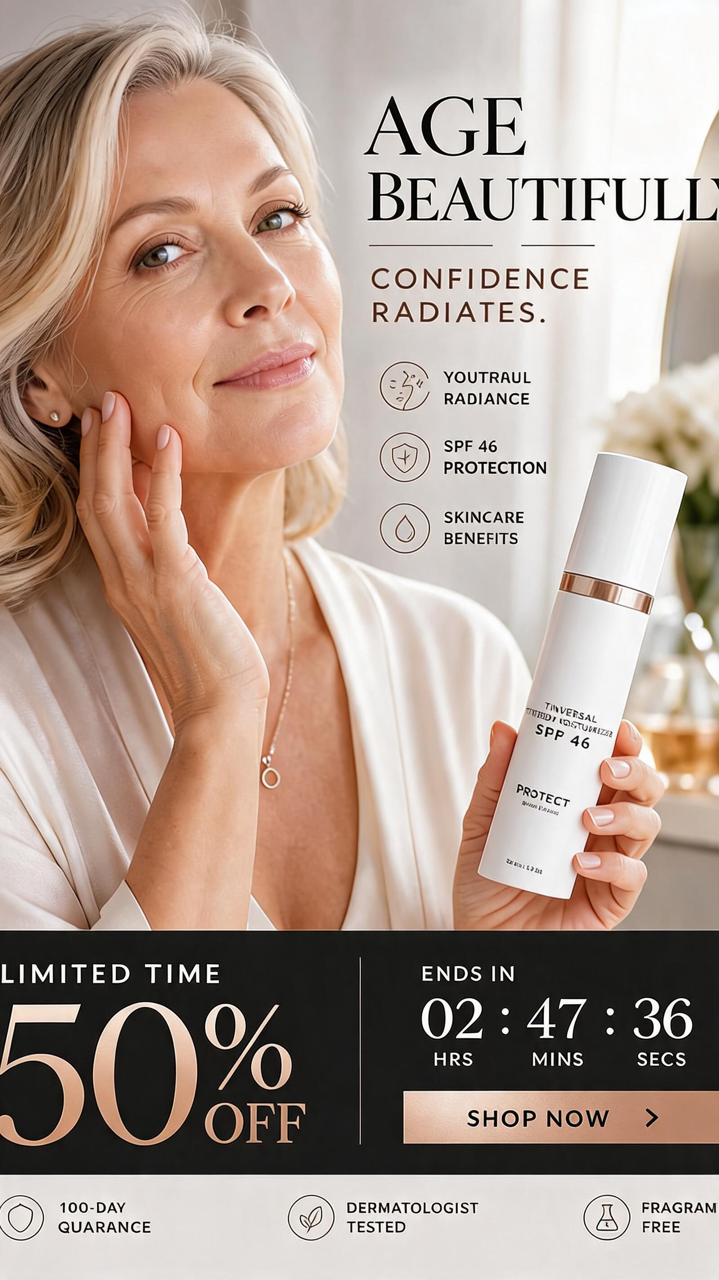 ⏰Christmas Limited Sale 50% OFF!!🎄50K+ SOLD! 🎁🎉Evonex® Age Defy™ Foundation