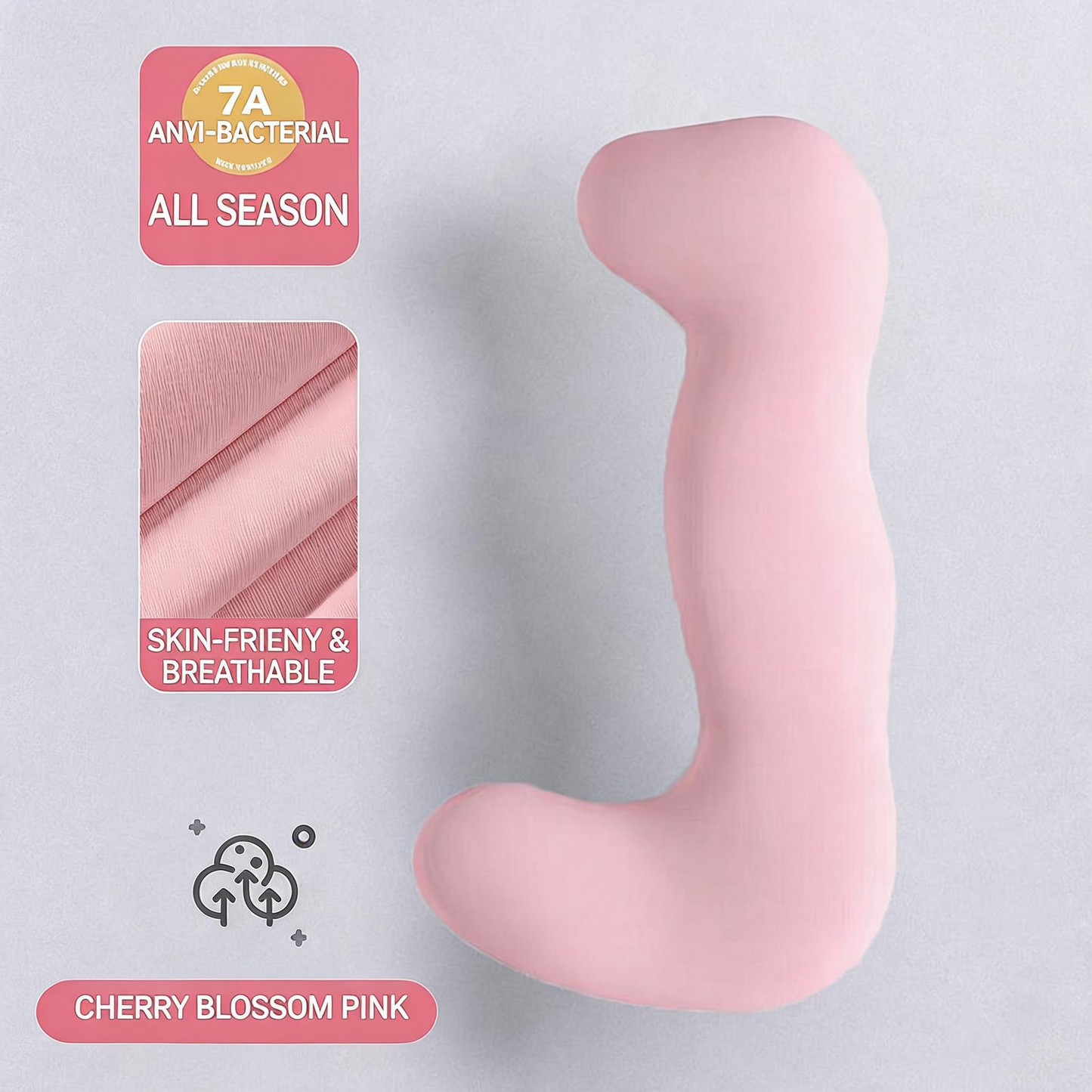 🥳2026 HOT SALE🥳💞50K+ SOLD!👒Full-Body Support Pregnancy Pillow