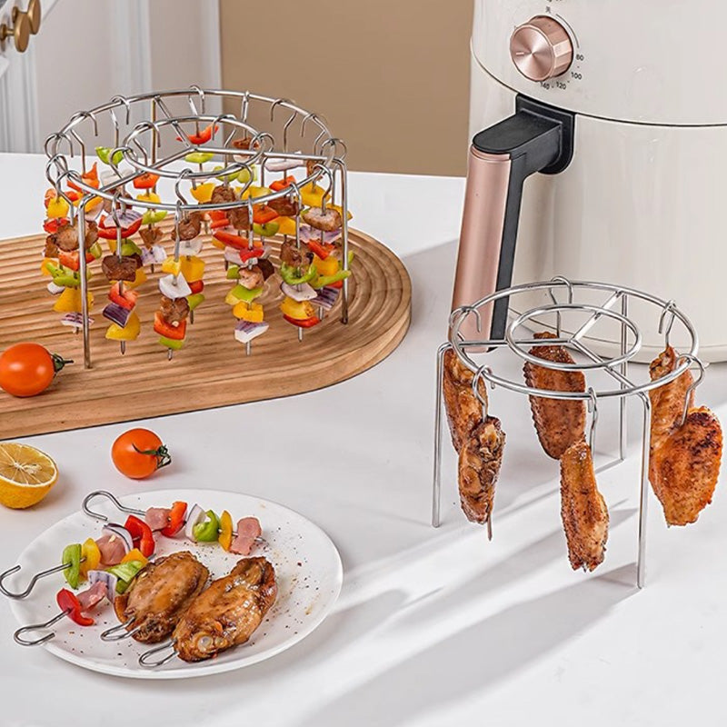 🥩Air Fryer Barbecue Grill Vertical Kebab Grill + Free Heat-Resistant Gloves🍤