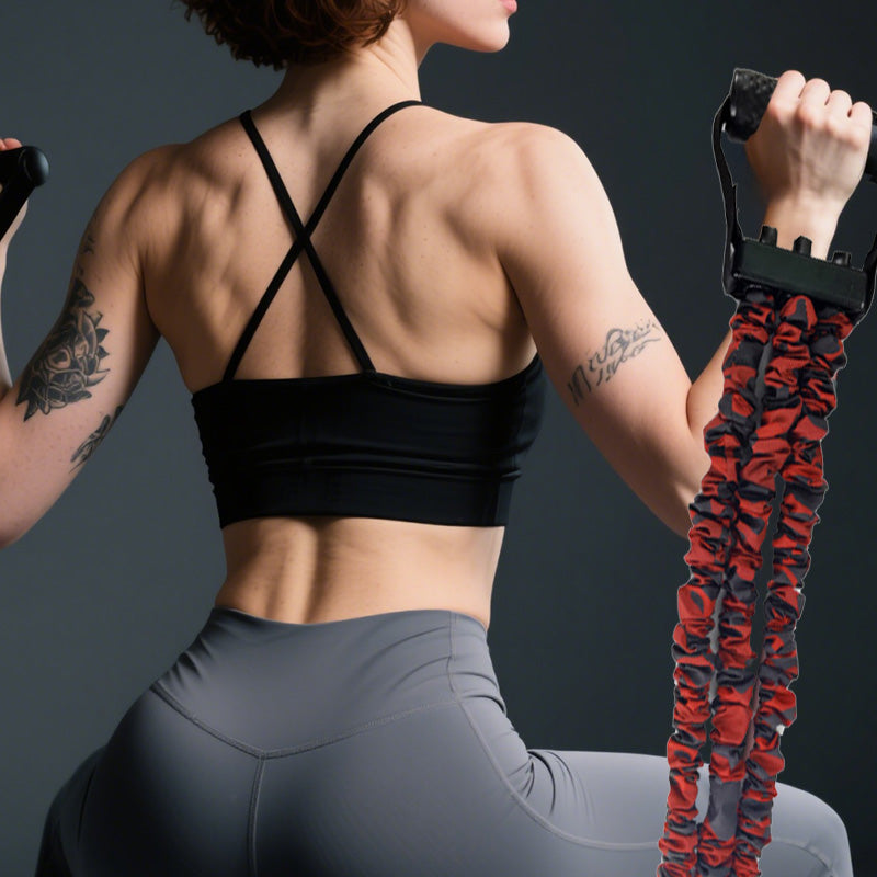 ๐ช 50% OFF NOW! โจ Natural Latex 3-Hole Resistance Bands - Professional Grade Elastic Bands for Physical Therapy & Strength Training ๐๏ธโโ๏ธ๐