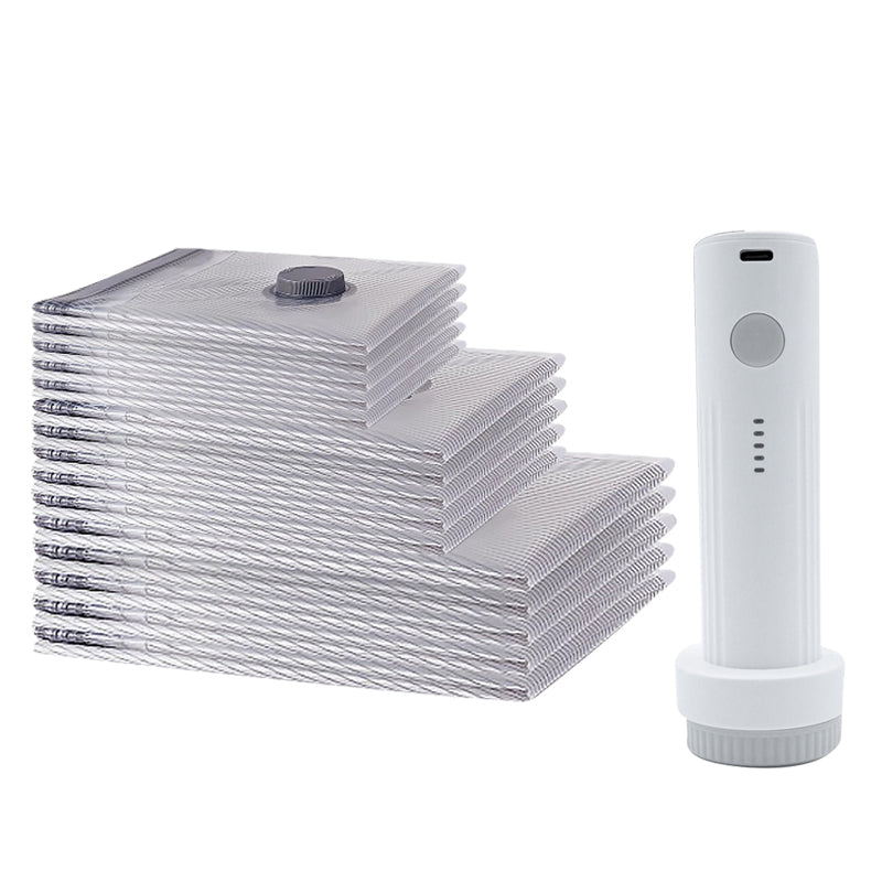 🔥 LAST DAY PROMOTION - 49%OFF 🔥 Travel Vacuum Storage Bags & Portable Pump Set