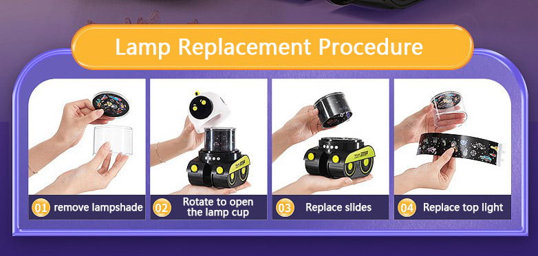 💝Best Gift💝Robot star projection lamp🔥Free Shipping🔥