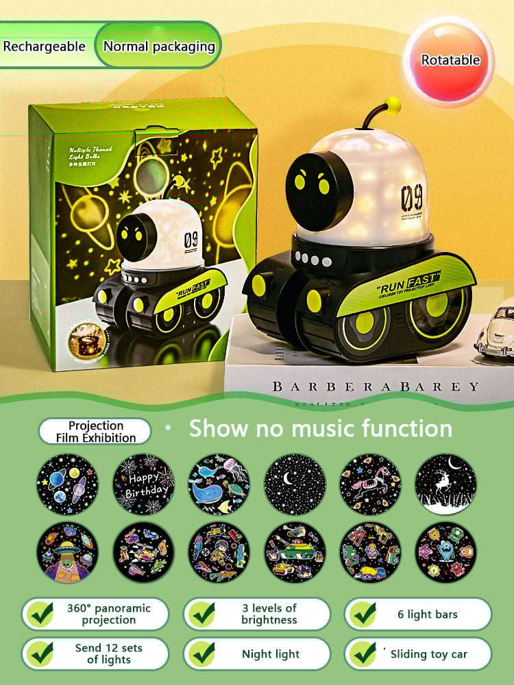 💝Best Gift💝Robot star projection lamp🔥Free Shipping🔥