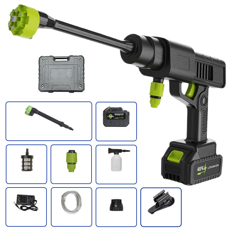š„Limited-time offer-Handheld Portable Cordless Pressure Washer Gun
