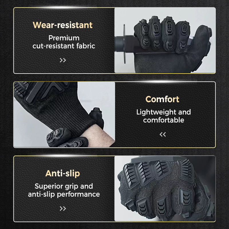 🔥 50% OFF! ✨ Level 5 Cut Resistant Safety Work Gloves - Maximum Protection for Professional Use with Comfortable Grip ⛑️🧤