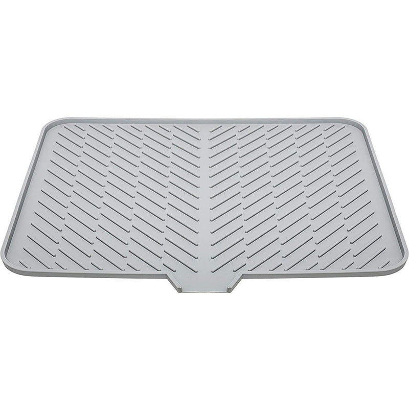 Large Size Silicone Drying Mat with Drain Lip
