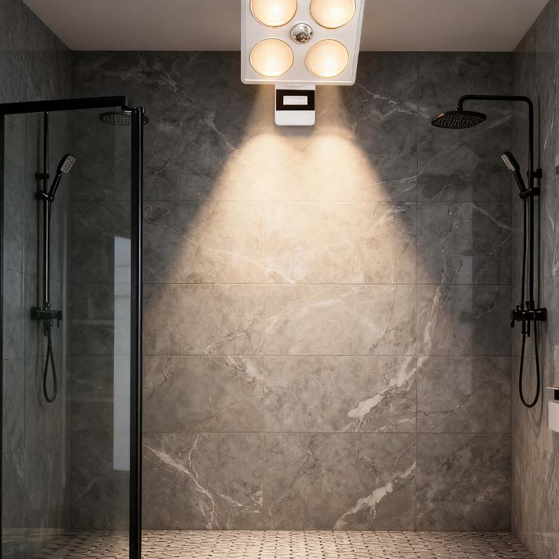 Wall-Mounted Bathroom Heater