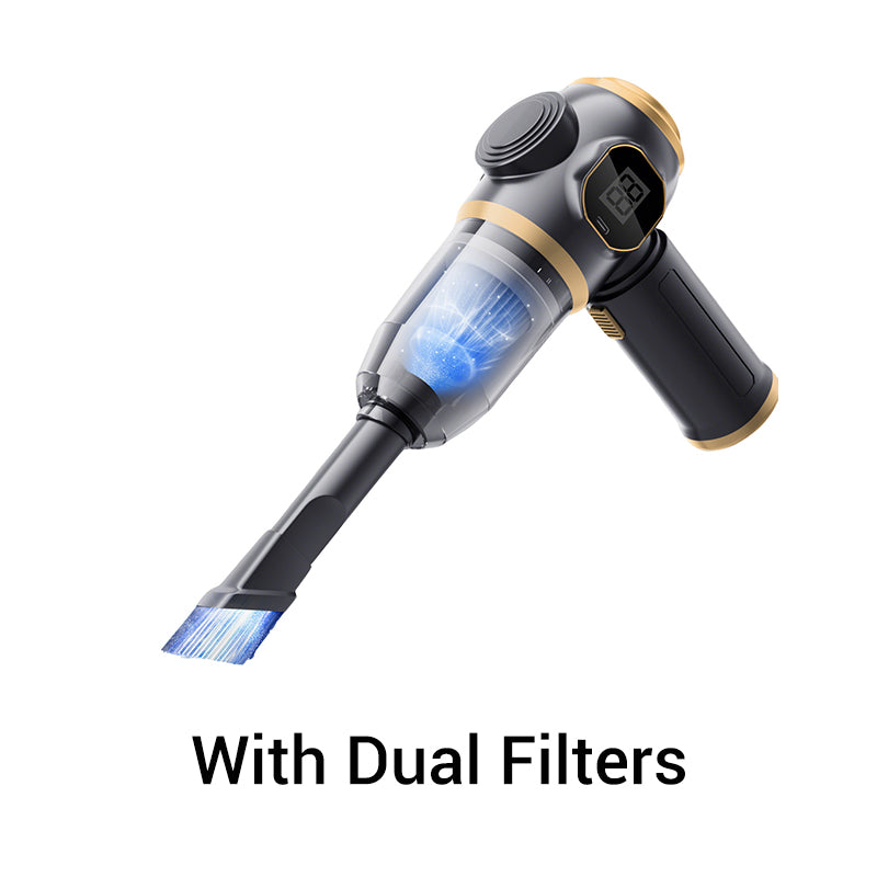 Multi-Function Wireless Handheld Car Vacuum Cleaner Set
