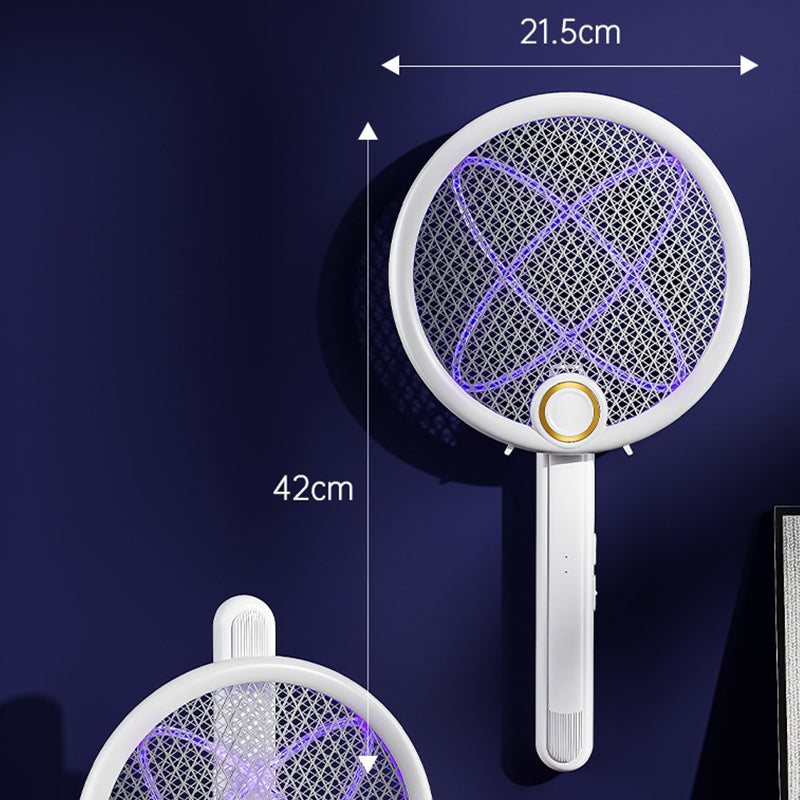 📢📢 50% OFF ⏰💎 Foldable Electric Mosquito Swatter with UV Attract Light – 3-in-1 Automatic Mosquito Killer🦟💡 Rechargeable, safe, ideal for home & travel.✅