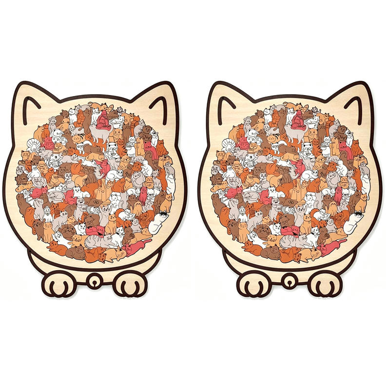 📢📢50% OFF !! ⏰Wooden Animal Stacking Puzzle