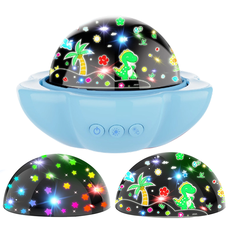 📢📢50% OFF !! ⏰2-in-1 Galaxy Projector Night Light with Projection Films