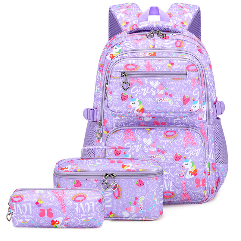 📢📢50% OFF !! ⏰💯Girls' Cute Multi-Pocket School Backpack