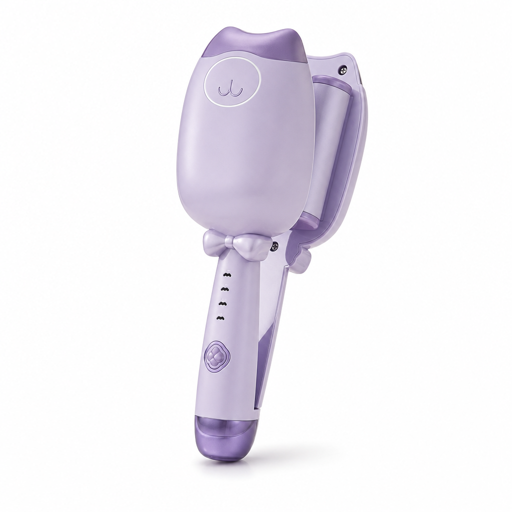 📢📢50% OFF! ⏰Quick-Heating 32mm Water Wave Hair Waver