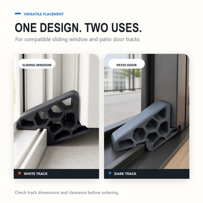 📢📢50% OFF !! ⏰🎁🚪✨ Less Slamming--Secure Track Door Stop