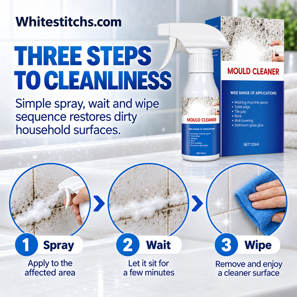 📢📢50% OFF !! ⏰Multi-Purpose Mold & Mildew Remover Spray