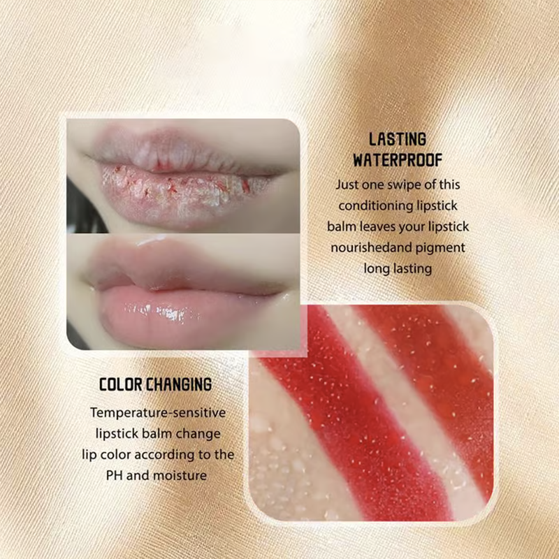 Buy 1 Get 1 Free ✨Transferproof Color-Changing Lipstick💄CrystalClear Color Alchemy 💋 Auto-Tints on Contact!