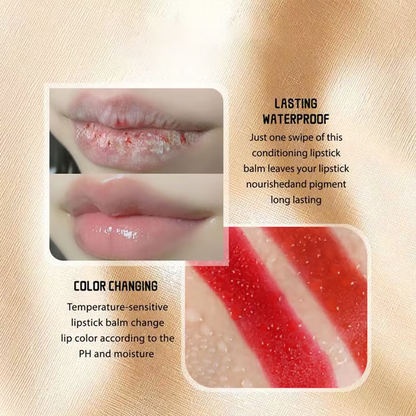 Buy 1 Get 1 Free ✨Transferproof Color-Changing Lipstick💄CrystalClear Color Alchemy 💋 Auto-Tints on Contact!