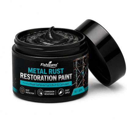 🥳 Hot Seller 🥳💞 Over 50,000 sold! 🔧🏠 50% off! Metal Rust-Proof Black & White Repair Paste—Repairs rusted car doors, railings, and tools. Forms a protective layer—no replacement needed! 🛡️✨