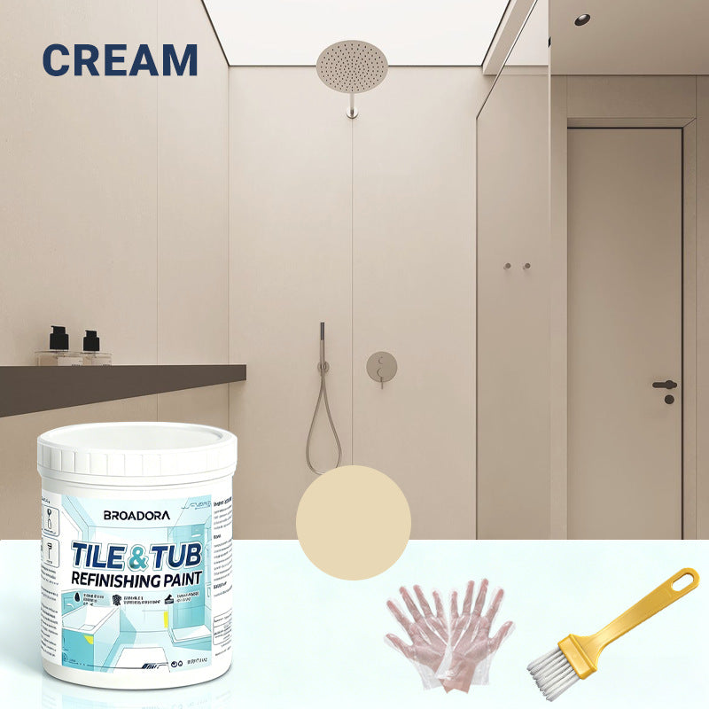 🥳HOT SALE🥳🛁🎨 50% OFF! Tile & Tub Refinishing Paint Kit – Waterproof, anti‑slip finish. Covers stains & cracks. Easy DIY, no pro needed. ✨🛡️