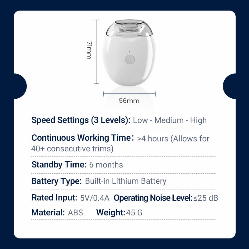 ⏰ LIMITED TIME OFFER💅✨Universal Automatic Fingernail Grinder for Adults and Children👶🔧