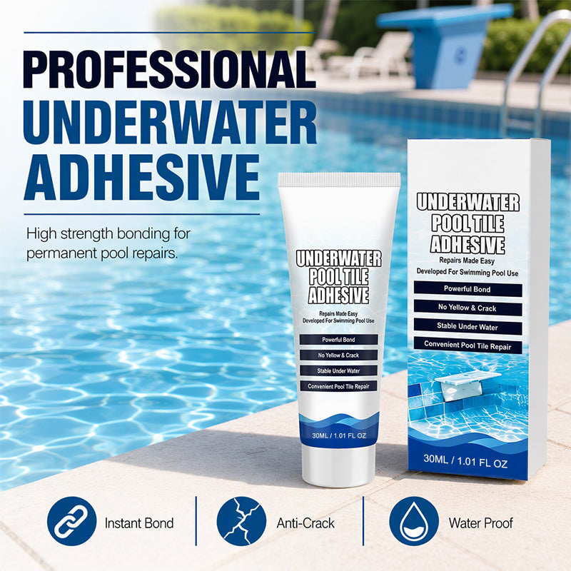 ⏳Time-Limited Special ⏰High Strength Underwater Pool Tile Adhesive