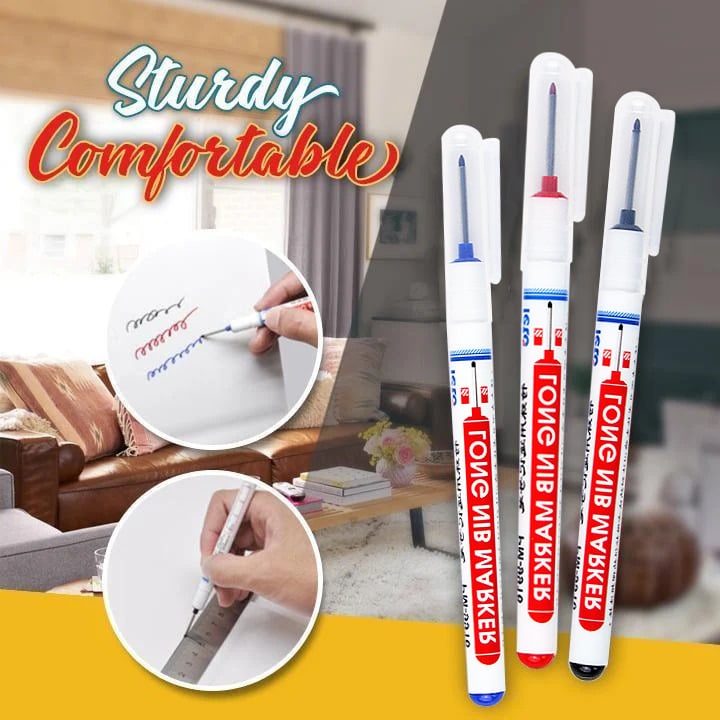 ✨🖌️Multi-Purpose Woodworking Pen With Long Tip