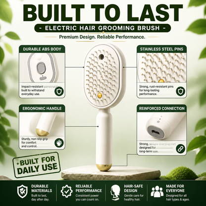 💗LAST DAY SALE 49% OFF⚡Moisture Spray Hair Massage Comb