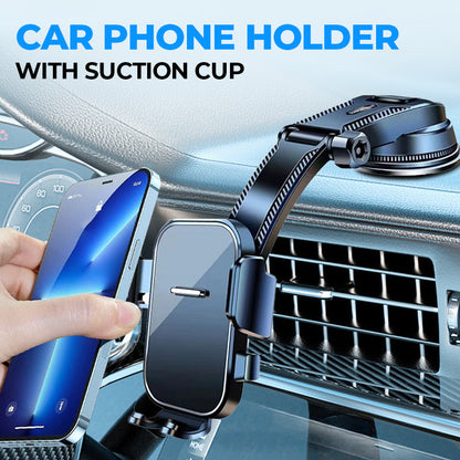 🔥New Hot Selling❤️‍🔥 Multifunctional Suction Cup Car Phone Holder