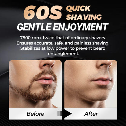 50% OFF🎁🎄2026 New Upgrade✨Mini Double Head Electric Shave