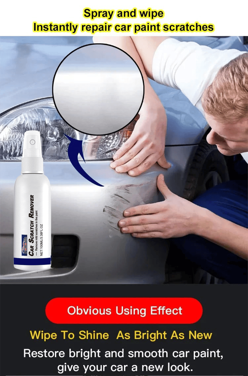 🚗 BUY 2 GET 1 FREE! ✨ Car Paint Scratch Repair Spray - Universal Color Matching with Clear Coat Protection for DIY Automotive Touch-Up 🌟🔧