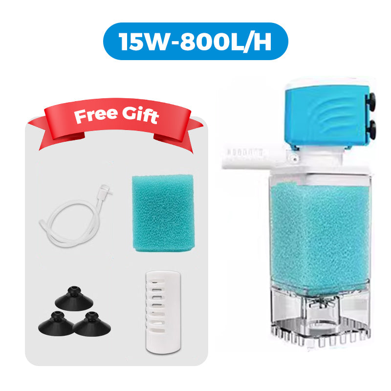 ⏰50% off Final Day⏰ Automatic Aquarium Filter System – Multi-Stage, Ultra-Quiet, Plug & Play 🐠