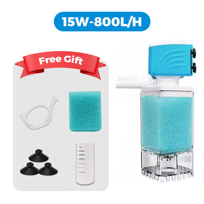 ⏰50% off Final Day⏰ Automatic Aquarium Filter System – Multi-Stage, Ultra-Quiet, Plug & Play 🐠