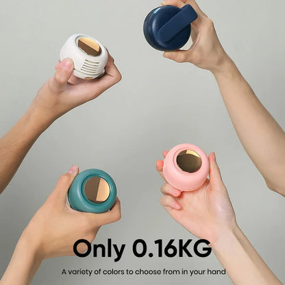 ⏳Summer Hot Sale!!💞50K+ SOLD!💨2-in-1 Wearable Fan – Instantly Cools You by Up to 10°C | 24H Quiet Hands-Free Airflow🌀🌿