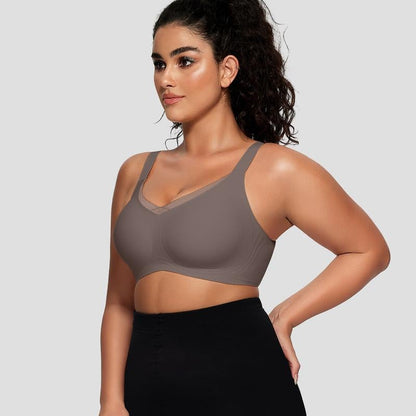 🎉Women Wireless V-Neck Mesh Bralette