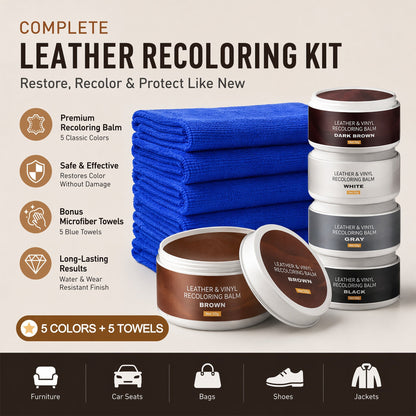 🥳2026 HOT SALE🥳💞50K+ SOLD!🛋️✨ 50% OFF! Leather Repair Paste – Fills scratches & scuffs, restores texture. Available in multiple colours. Save your favourite sofa! 💺🛡️-B