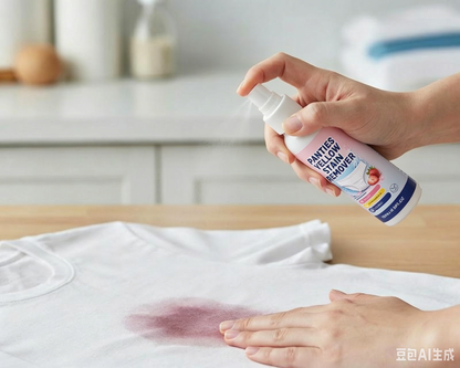 Powerful Fabric Stain Eraser Spray – No Harsh Chemicals, Safe for Sensitive Skin – Eliminates Old, Set-in Stains on Shirts, Pants, Linens