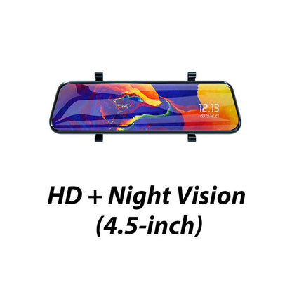 🔥2026 Hot Sale✈️Touch Screen Rear View Mirror Dash Cam Smart Mirror