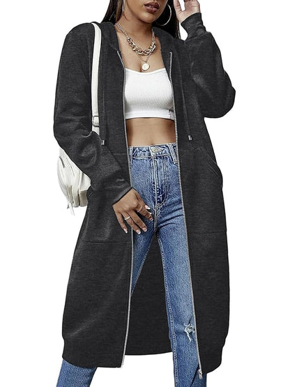 ⏳Time-limited Special⏰Women Casual Zip up Fleece Hoodies