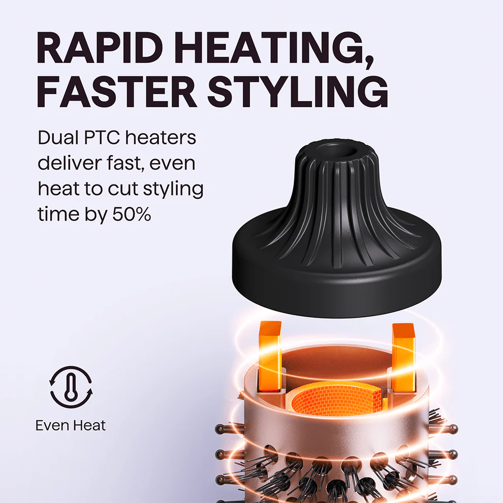 🥳HOT SALE⏰️Up to 50% OFF!! 💇‍♀️✨2-in-1 Hair Fluffy Styling Comb✨Fluffy Volume in Minutes