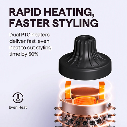 🥳HOT SALE⏰️Up to 50% OFF!! 💇‍♀️✨2-in-1 Hair Fluffy Styling Comb✨Fluffy Volume in Minutes