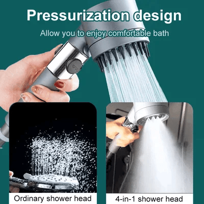 ⏳Limited-time 50% off⏰Multi-functional High Pressure Shower Head Set🚿