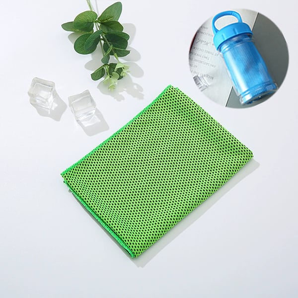 🔥❄️ Stay Cool Anywhere with This Instant Cooling Towel! ❄️🔥⏰Buy 1 Get 1 Free🔥Absorbent Quick-Drying Gym Cooling Towels