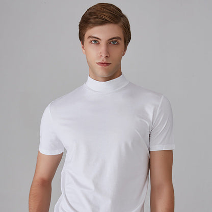 🔈🔈2026 Hot Sale - 50% OFF🎁High Neck Slim Fit T-shirt for Men