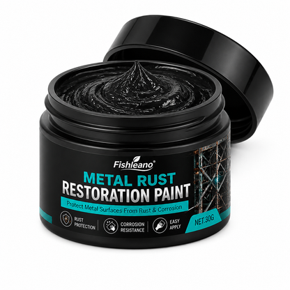 🥳 Hot Seller 🥳💞 Over 50,000 sold! 🔧🏠 50% off! Metal Rust-Proof Black & White Repair Paste—Repairs rusted car doors, railings, and tools. Forms a protective layer—no replacement needed! 🛡️✨