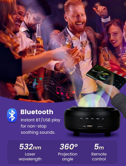 🌌Northern Lights Aurora Projector – Enjoy the starry sky at home ✨